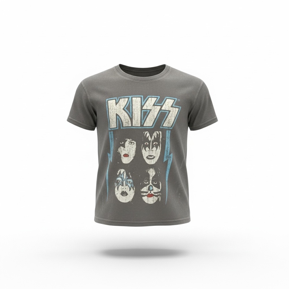 True Vintage not a reproduction Kiss shirt womens EXTRA SMALL